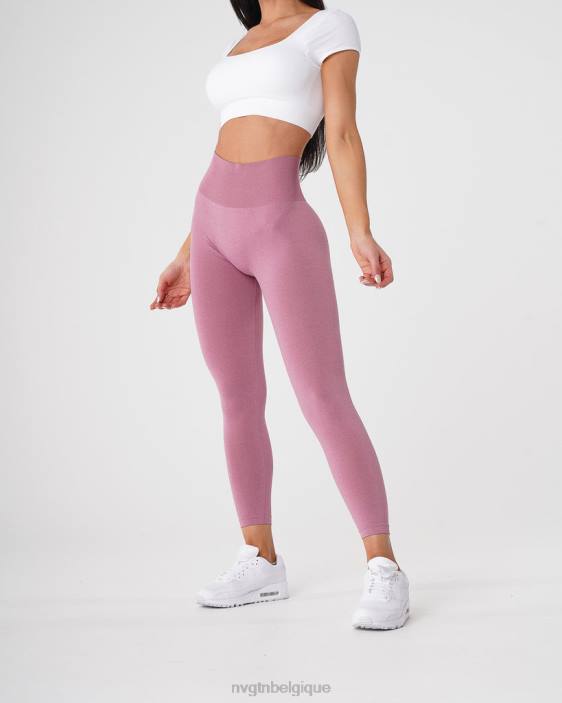 0LFV600 rose pastel aptitude NVGTN femmes jambières sans couture nv