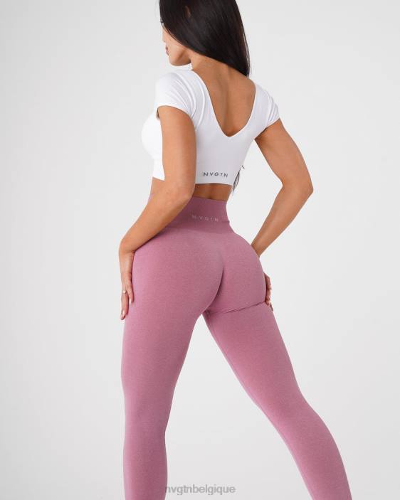 0LFV600 rose pastel aptitude NVGTN femmes jambières sans couture nv
