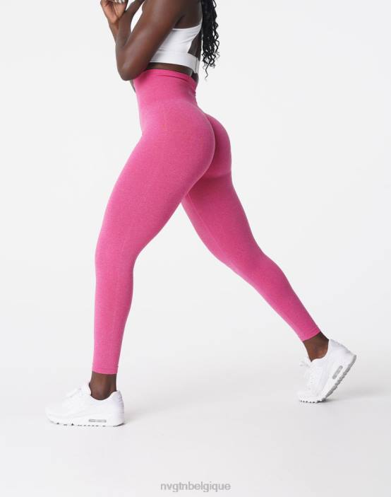 0LFV601 fuchsia aptitude NVGTN femmes jambières sans couture nv