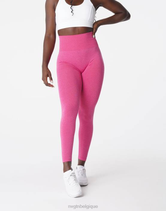 0LFV601 fuchsia aptitude NVGTN femmes jambières sans couture nv