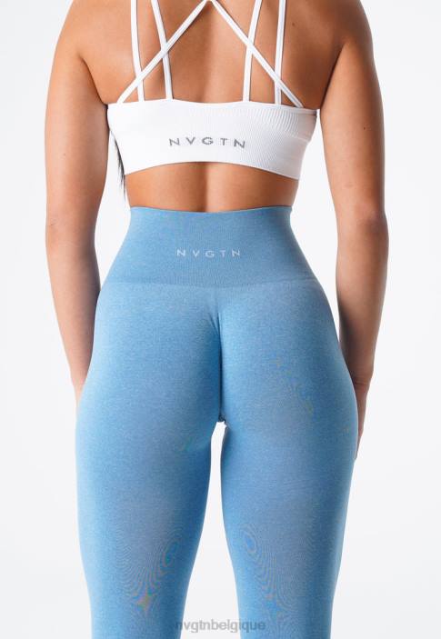 0LFV606 bleu ciel aptitude NVGTN femmes jambières sans couture nv
