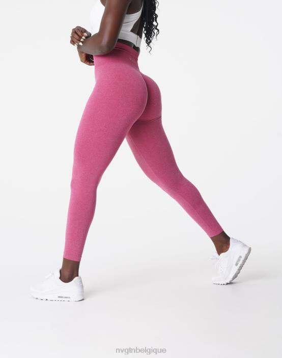 0LFV607 cramoisi aptitude NVGTN femmes jambières sans couture nv