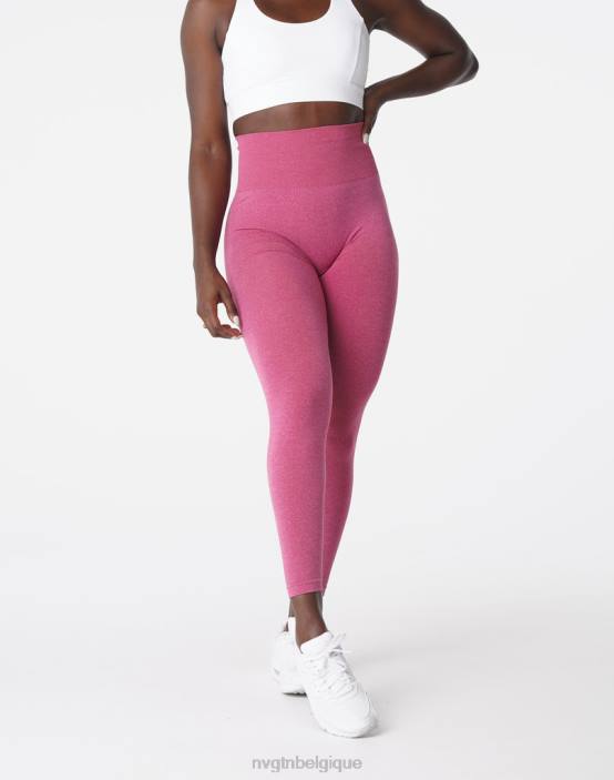 0LFV607 cramoisi aptitude NVGTN femmes jambières sans couture nv
