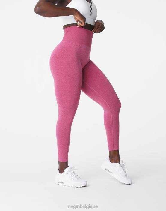 0LFV607 cramoisi aptitude NVGTN femmes jambières sans couture nv