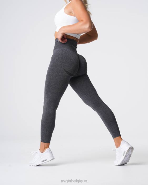 0LFV610 noir moucheté aptitude NVGTN femmes leggings sans couture courbe