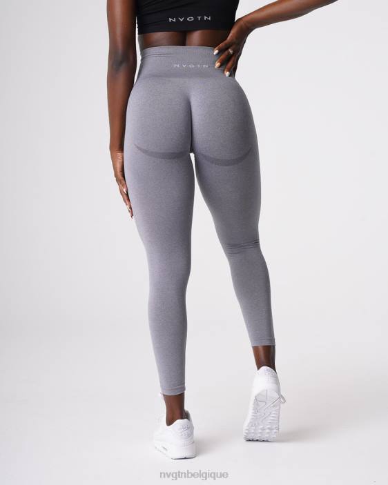 0LFV611 gris aptitude NVGTN femmes leggings sans couture courbe