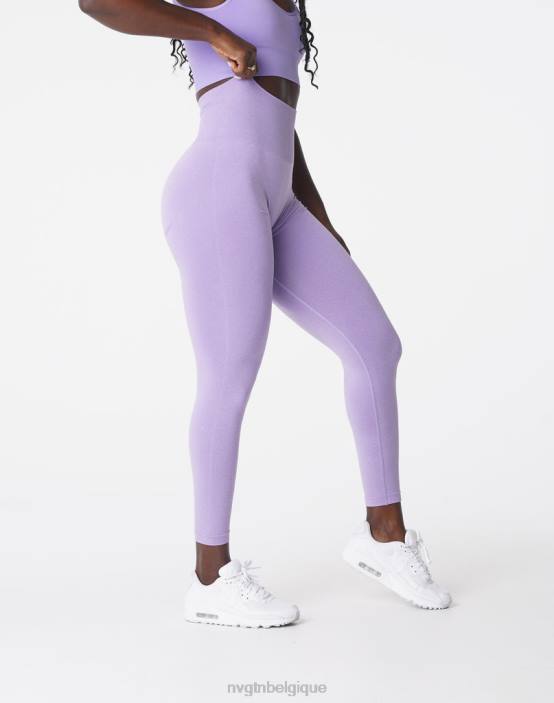 0LFV615 lilas aptitude NVGTN femmes leggings sans couture courbe