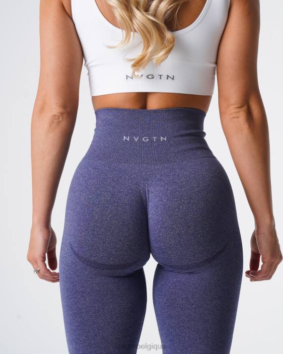 0LFV630 indigo aptitude NVGTN femmes leggings sans couture courbe