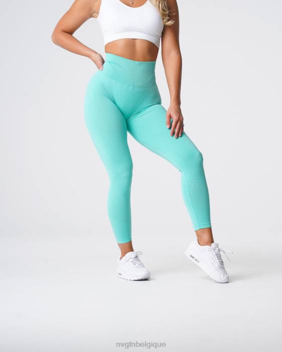 0LFV638 menthe aptitude NVGTN femmes leggings sans couture courbe