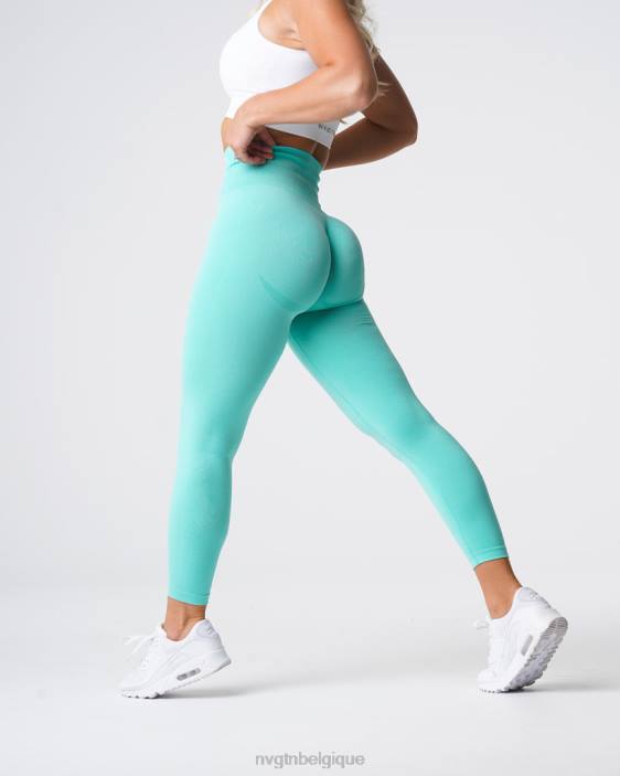 0LFV638 menthe aptitude NVGTN femmes leggings sans couture courbe