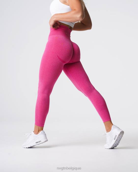 0LFV641 fuchsia aptitude NVGTN femmes leggings sans couture courbe