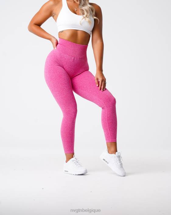 0LFV644 fuchsia aptitude NVGTN femmes legging froissé sans couture
