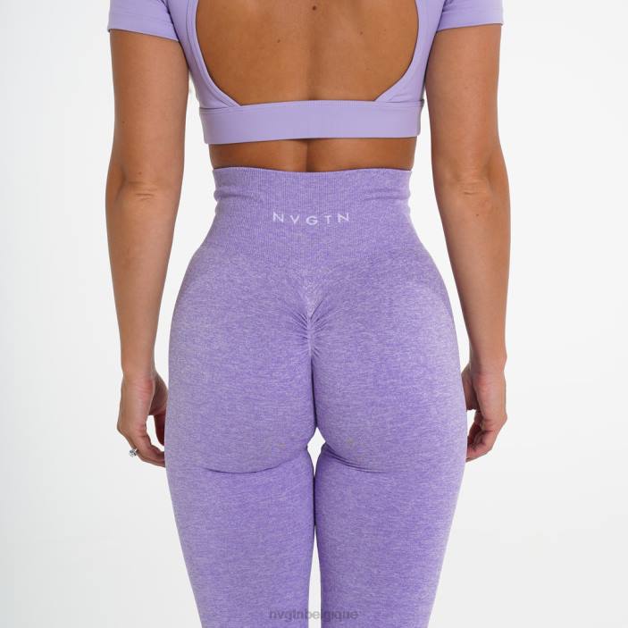 0LFV646 lilas aptitude NVGTN femmes legging froissé sans couture