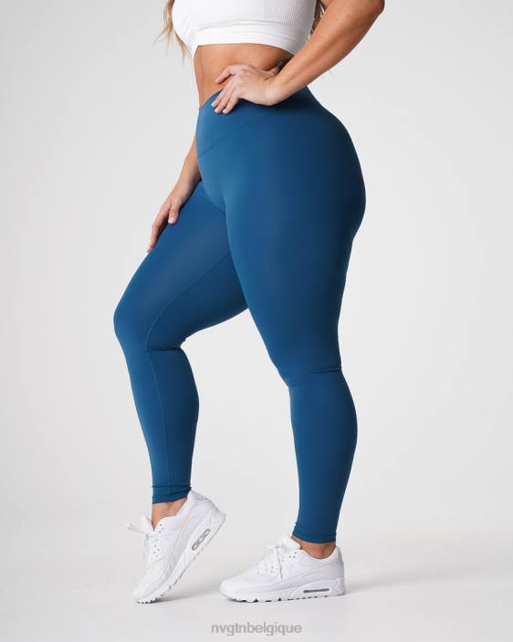 0LFV650 bleu pacifique aptitude NVGTN femmes legging signature 2.0