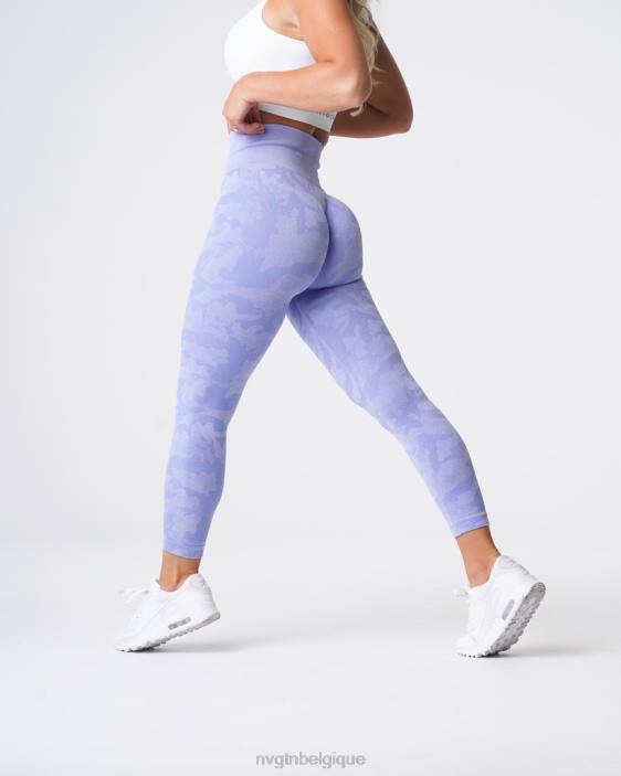 0LFV660 pervenche aptitude NVGTN femmes legging camouflage sans couture