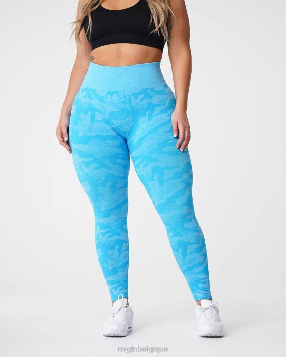 0LFV666 Caraïbes aptitude NVGTN femmes legging camouflage sans couture