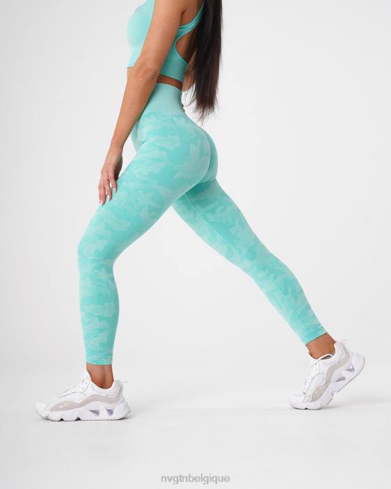 0LFV668 menthe aptitude NVGTN femmes legging camouflage sans couture