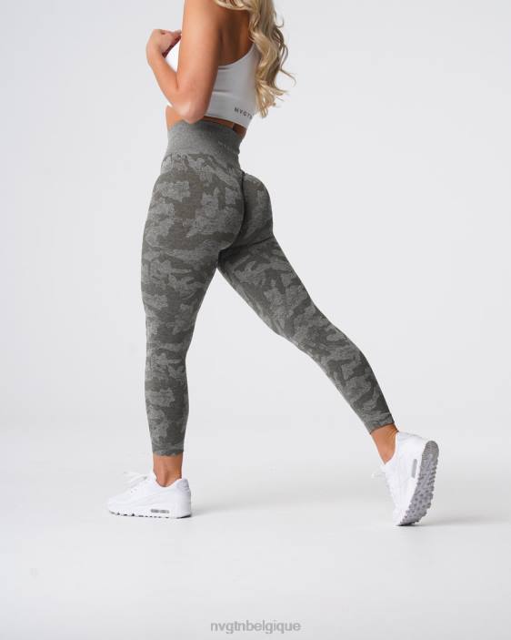 0LFV675 vert kaki aptitude NVGTN femmes legging camouflage sans couture