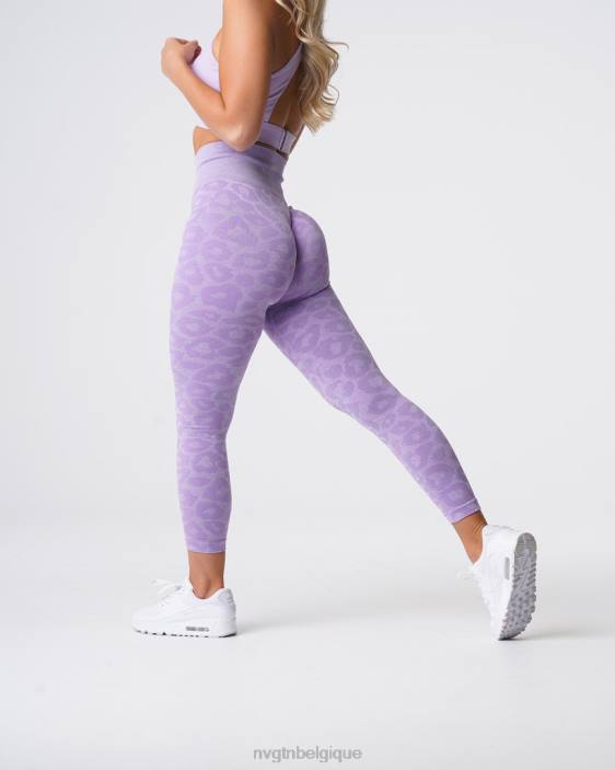 0LFV688 lilas aptitude NVGTN femmes legging léopard sans couture