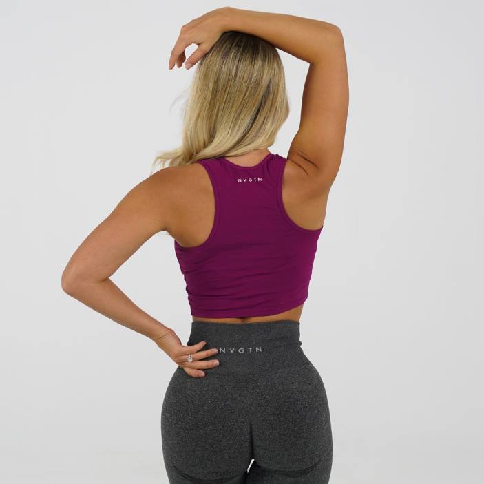 0LFV287 rouge violet aptitude NVGTN femmes réservoir og