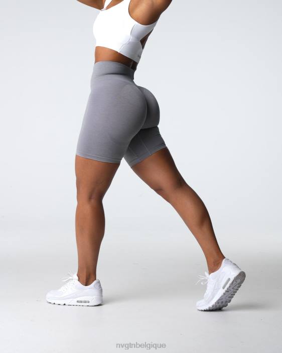 0LFV317 gris aptitude NVGTN femmes short contour 2.0 sans couture