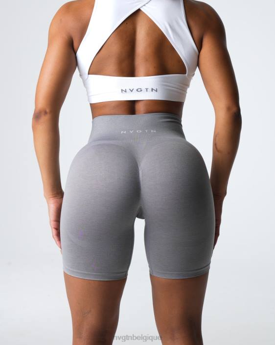0LFV317 gris aptitude NVGTN femmes short contour 2.0 sans couture