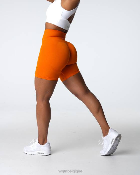 0LFV318 mandarin aptitude NVGTN femmes short contour 2.0 sans couture