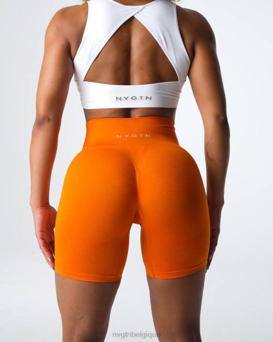 0LFV318 mandarin aptitude NVGTN femmes short contour 2.0 sans couture