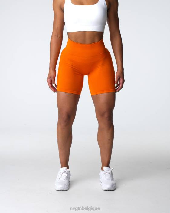 0LFV318 mandarin aptitude NVGTN femmes short contour 2.0 sans couture