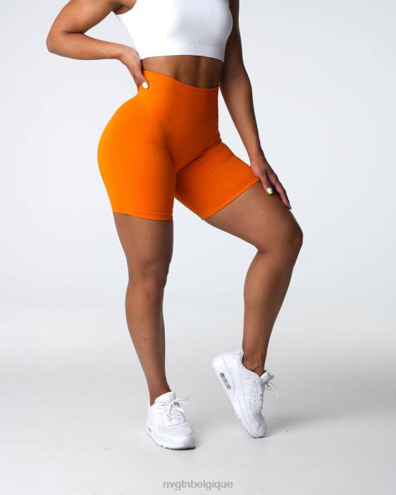 0LFV318 mandarin aptitude NVGTN femmes short contour 2.0 sans couture