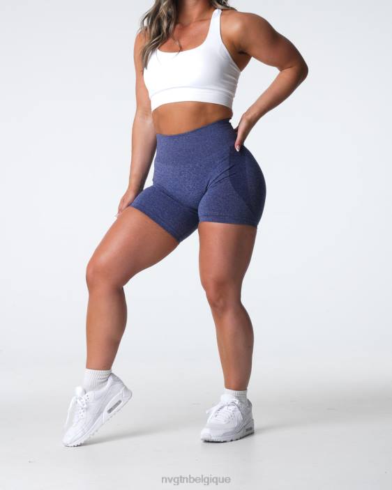 0LFV329 indigo aptitude NVGTN femmes short contour sans coutures