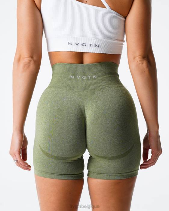 0LFV344 prairie aptitude NVGTN femmes short contour sans coutures