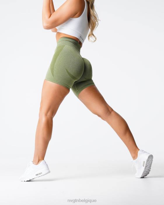 0LFV344 prairie aptitude NVGTN femmes short contour sans coutures