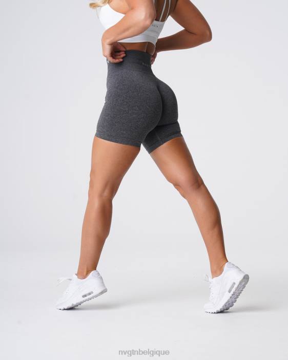0LFV357 noir moucheté aptitude NVGTN femmes short pro sans couture