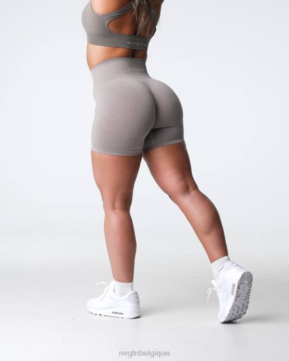 0LFV359 taupe aptitude NVGTN femmes short pro sans couture