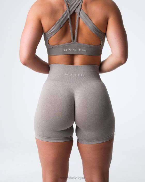 0LFV359 taupe aptitude NVGTN femmes short pro sans couture