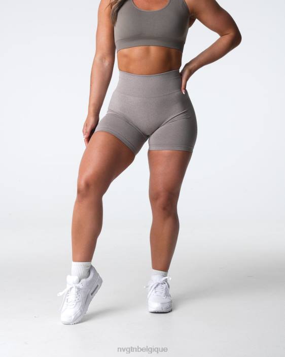 0LFV359 taupe aptitude NVGTN femmes short pro sans couture
