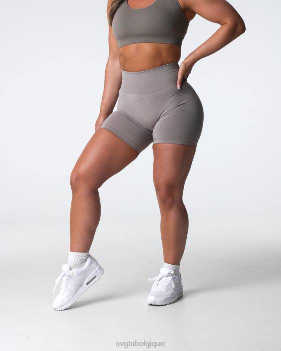 0LFV359 taupe aptitude NVGTN femmes short pro sans couture