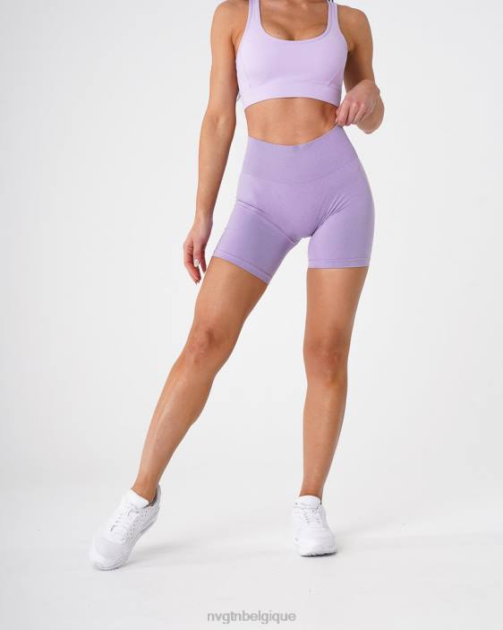 0LFV367 lilas aptitude NVGTN femmes short pro sans couture
