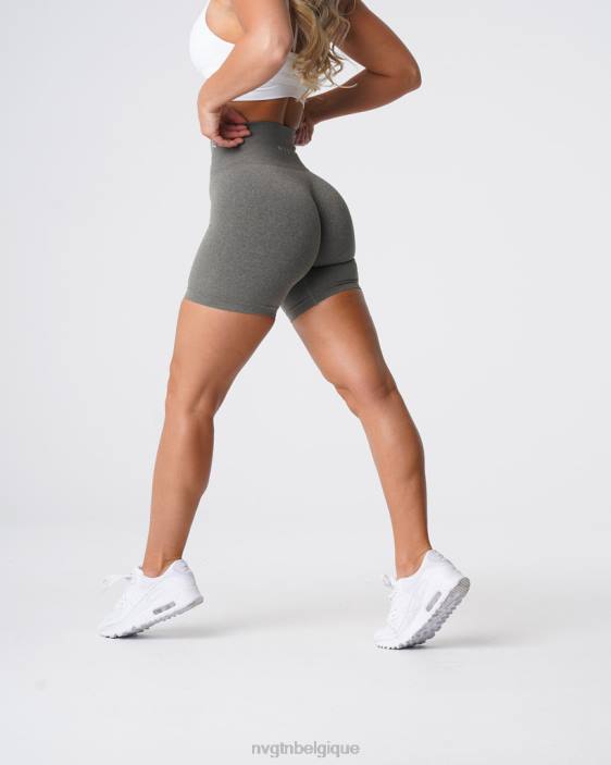 0LFV368 vert kaki aptitude NVGTN femmes short pro sans couture