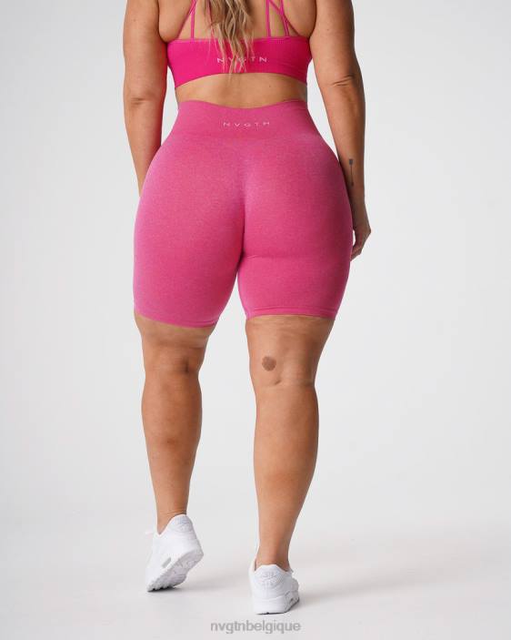 0LFV369 fuchsia aptitude NVGTN femmes short pro sans couture