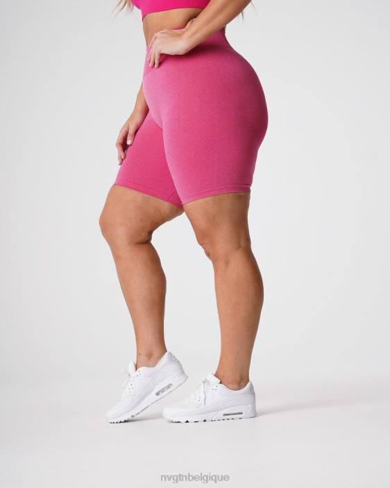 0LFV369 fuchsia aptitude NVGTN femmes short pro sans couture