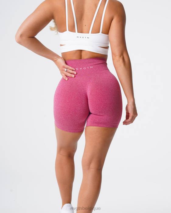 0LFV383 cramoisi aptitude NVGTN femmes short pro sans couture