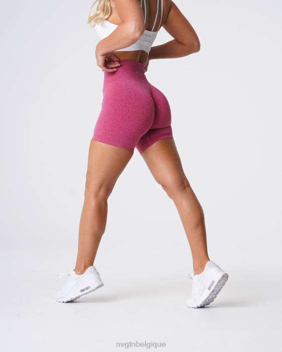 0LFV383 cramoisi aptitude NVGTN femmes short pro sans couture