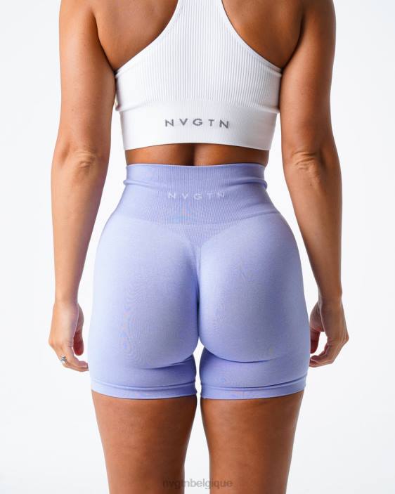 0LFV391 pervenche aptitude NVGTN femmes short pro sans couture