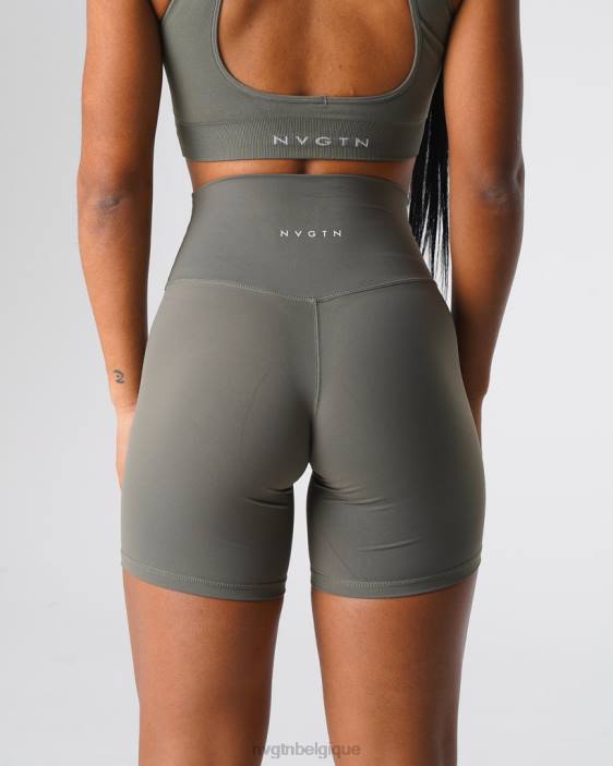 0LFV458 vert kaki aptitude NVGTN femmes short emblématique 2.0