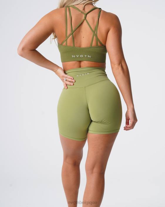 0LFV465 olive aptitude NVGTN femmes short emblématique 2.0
