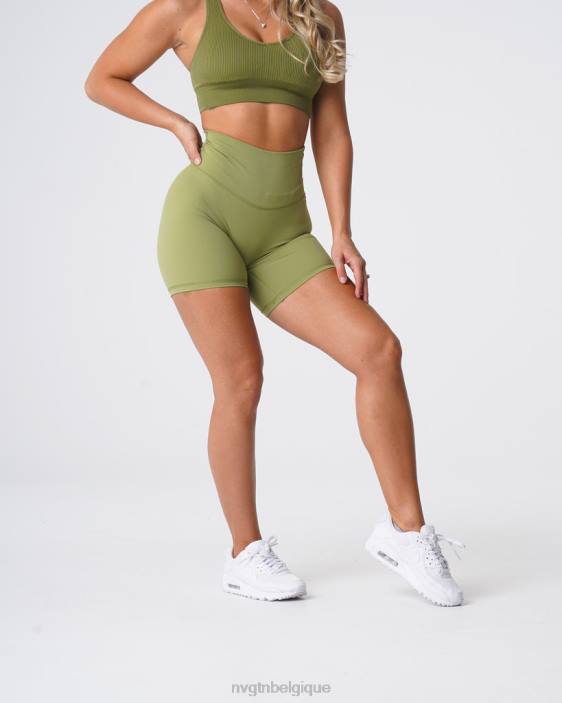 0LFV465 olive aptitude NVGTN femmes short emblématique 2.0
