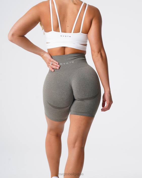0LFV484 vert kaki aptitude NVGTN femmes short de motard