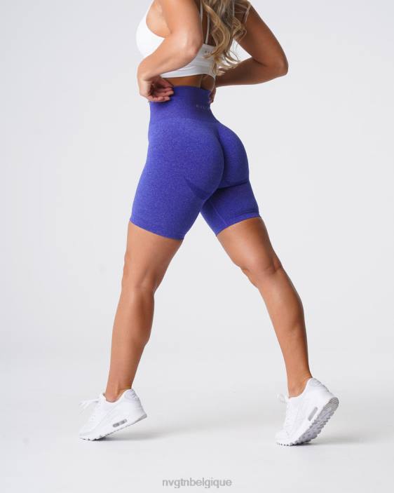 0LFV486 bleu électrique aptitude NVGTN femmes short de motard